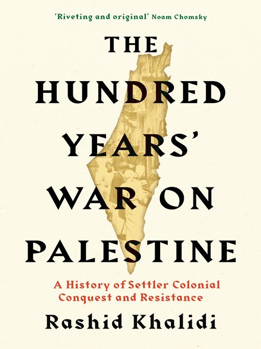 Nimiön The Hundred Years' War on Palestine lisätiedot, tekijä Rashid I. Khalidi - Odotuslista